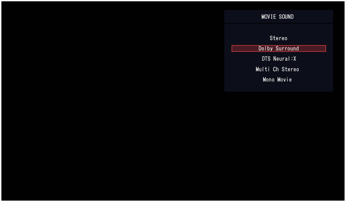 GUI Surround X18